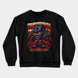 Chibi Optimus Prime Crewneck Sweatshirt